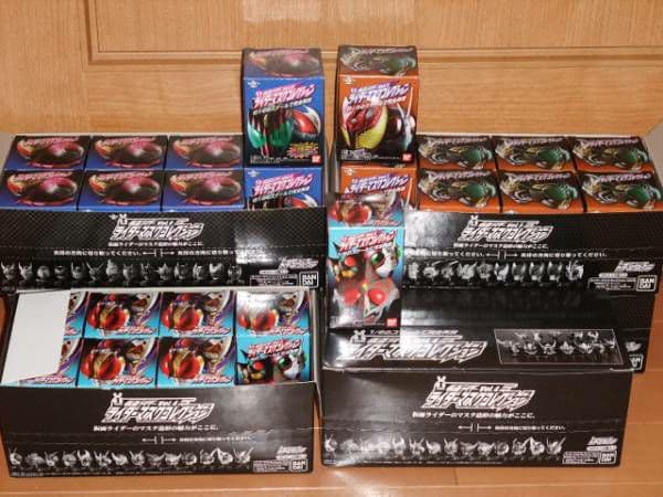 ライダーマスクコレクション Vol.4～9他限定品含 97個