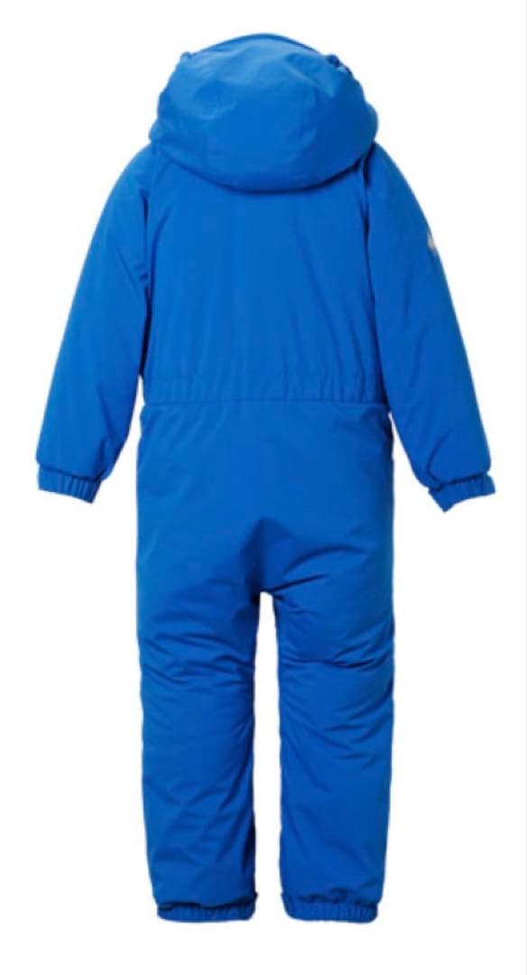 【未使用】mont-bell スキーウェア キッズ つなぎ 100cm 青