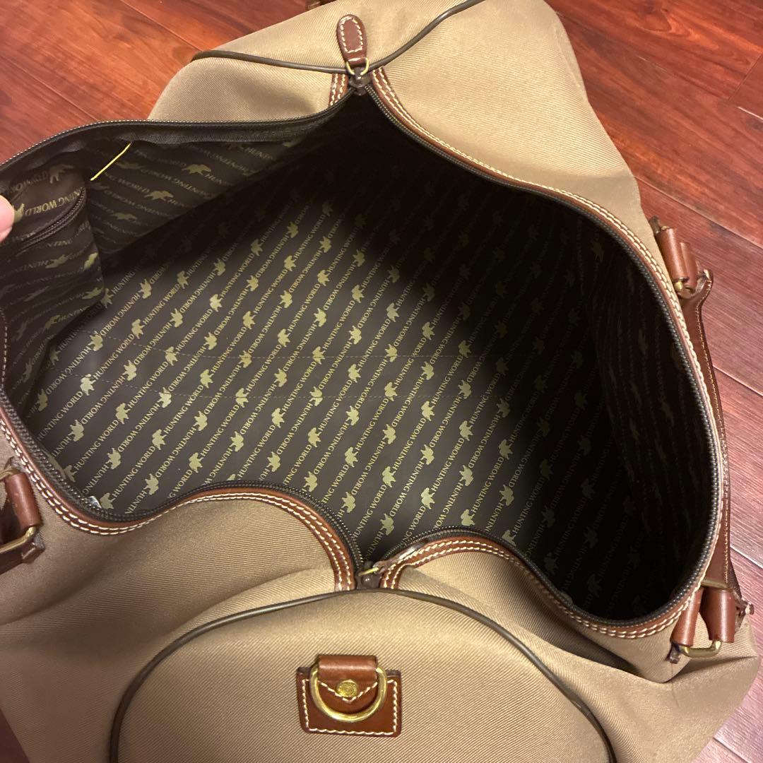 hunting world ボストンバッグ