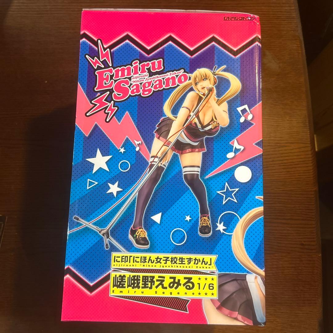 【正規品未開封】に印 「にほん女子校生ずかん」 嵯峨野えみる 1/6