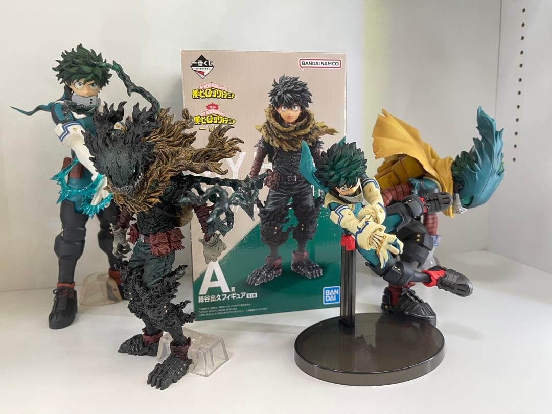僕のヒーローアカデミア フィギュアセット　緑谷出久　爆豪勝己