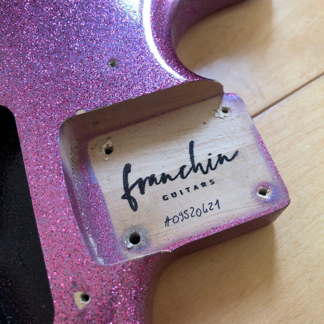 ギター Franchin Guitar Strat Thinline body