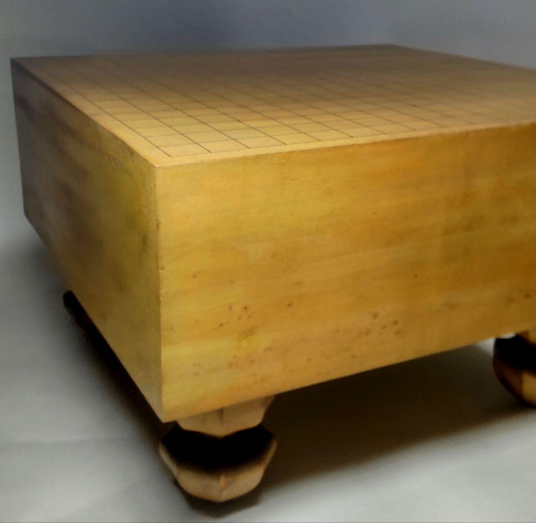 囲碁碁盤 碁石セット 厚さ5寸3分(約16㎝) 天然無垢の木材