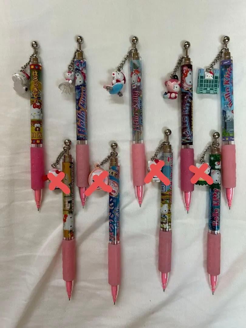 【美品・レア】ご当地キティ　シャープペンシル　30本セット