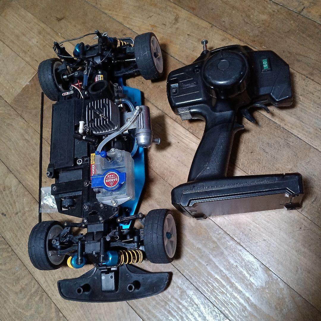 タミヤ製品・エンジンカー✴️TNSシャーシ〈完成品〉