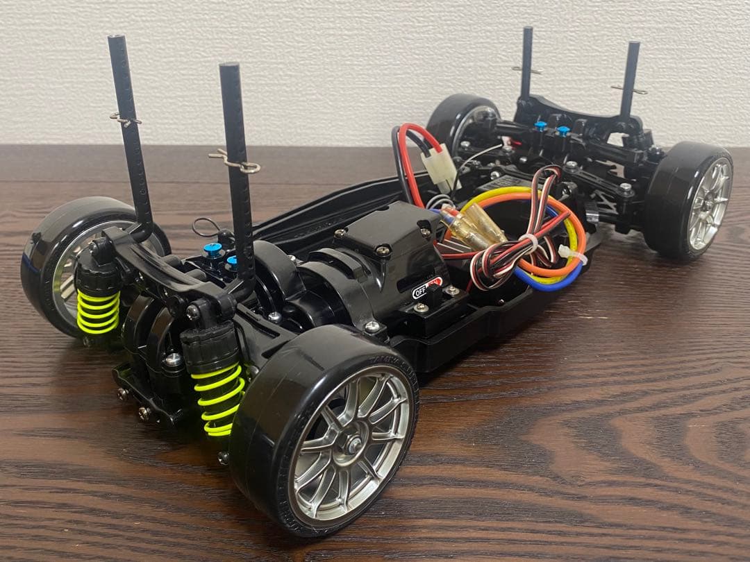 P*フ様 初心者(入門) タミヤ　ラジコン　tt02 シャーシ　R34 ボディ