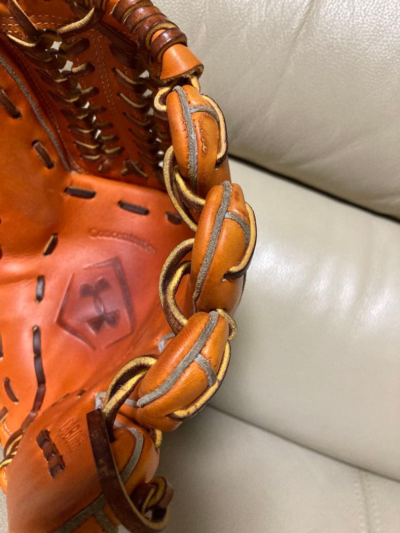 Under Armour 硬式野球グローブオレンジ　松田宣浩モデル【美品】