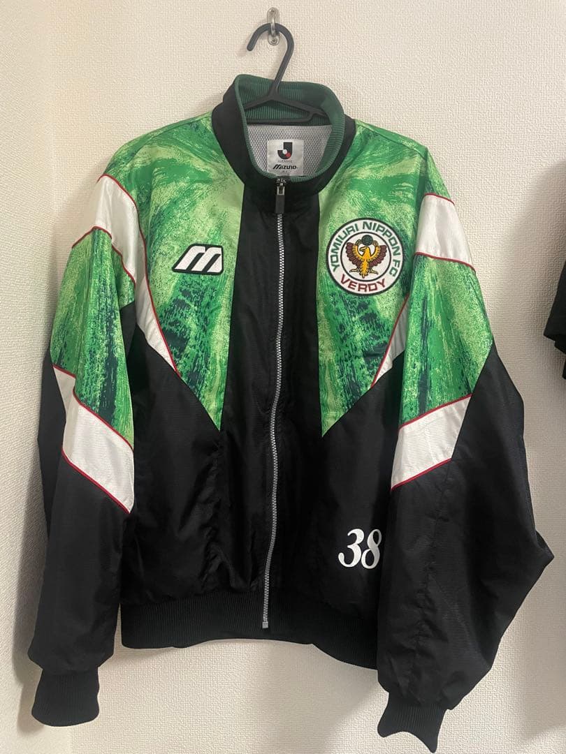 90s 読売ヴェルディ　ナイロンジャケット　sizeO