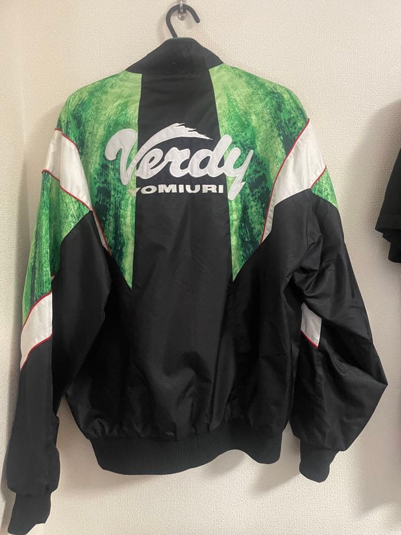 90s 読売ヴェルディ　ナイロンジャケット　sizeO