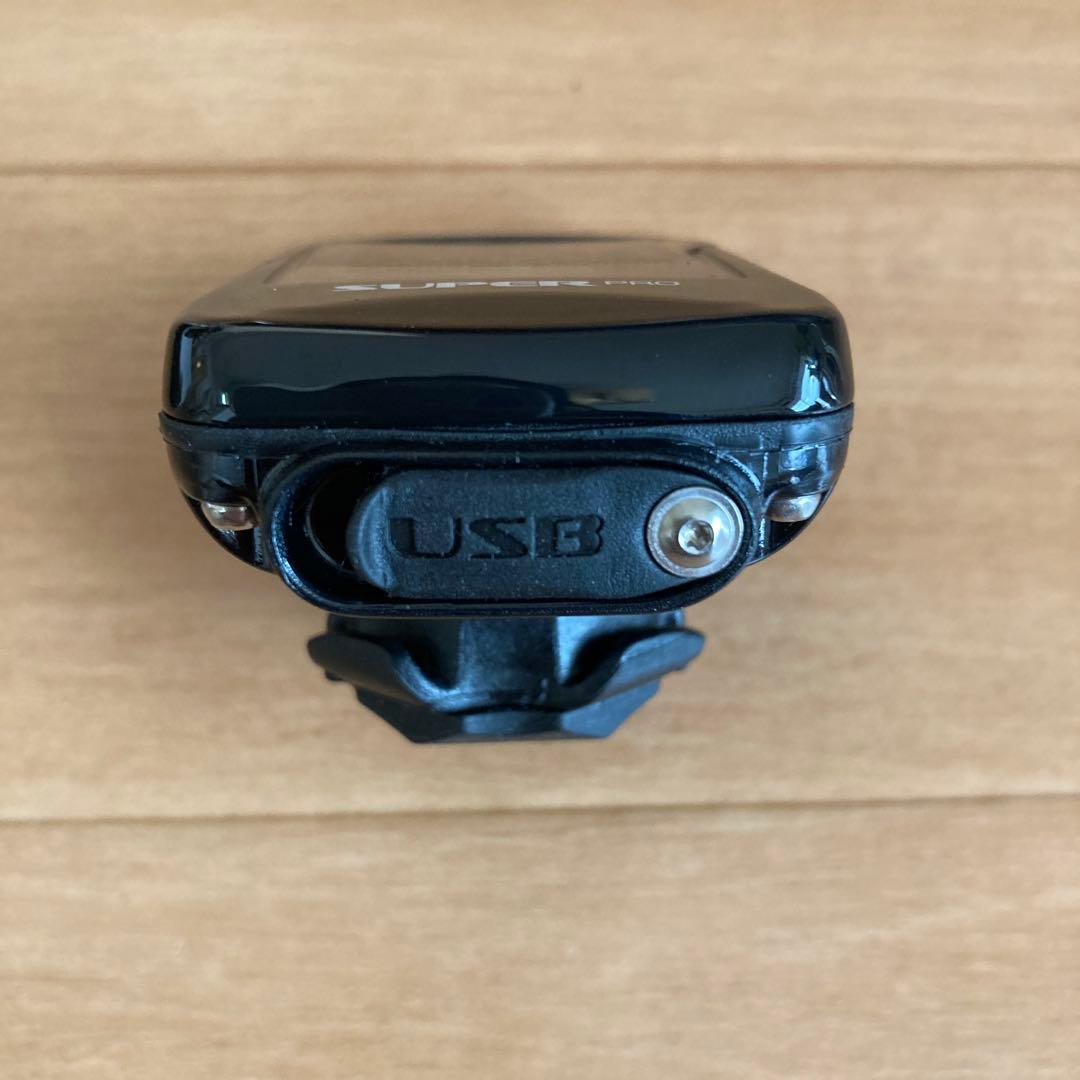 LEZYNE SUPER PRO GPS サイクルコンピューター　マウント付き