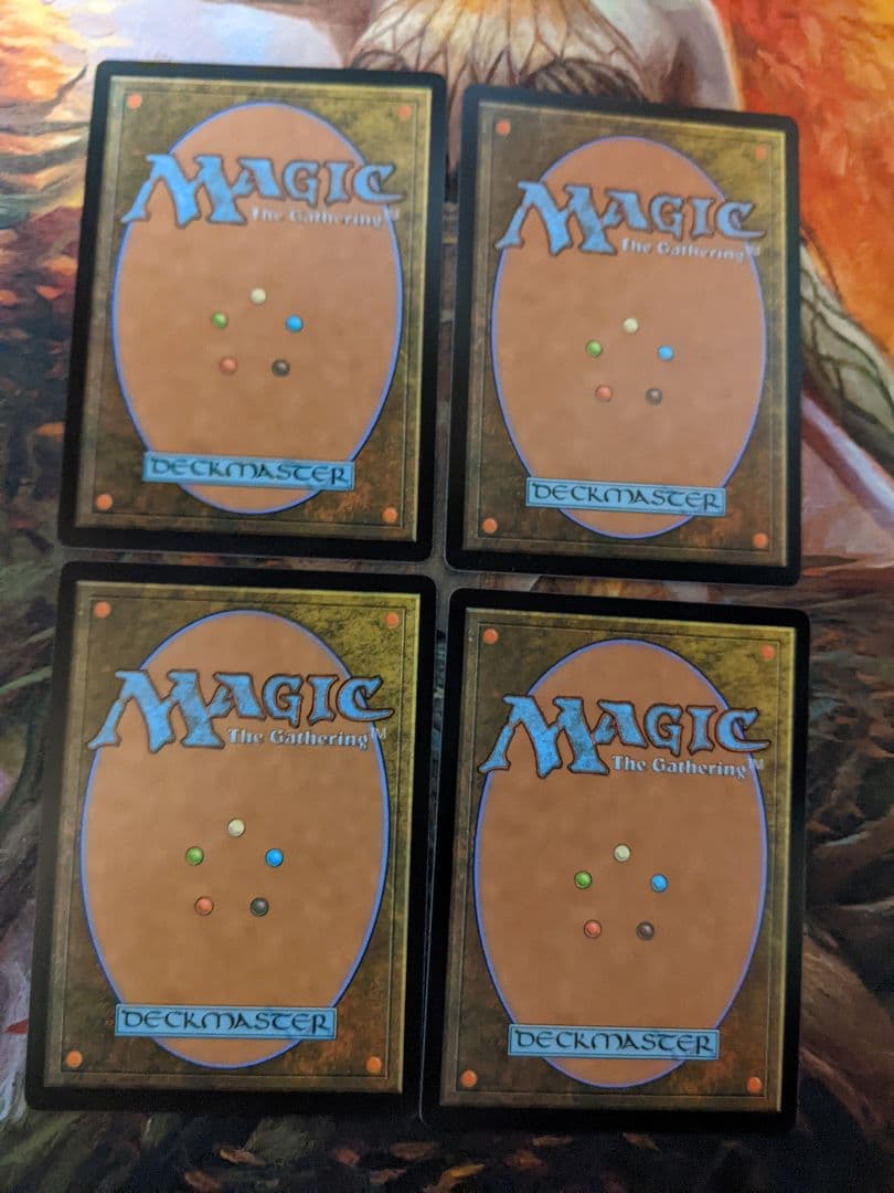 戦導者の号令　日本語　4枚セット