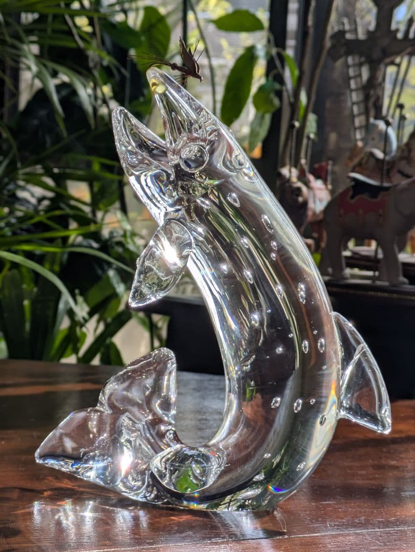 廃盤 STEUABEN Trout & Fly　希少 クリスタル 金　　訳あり