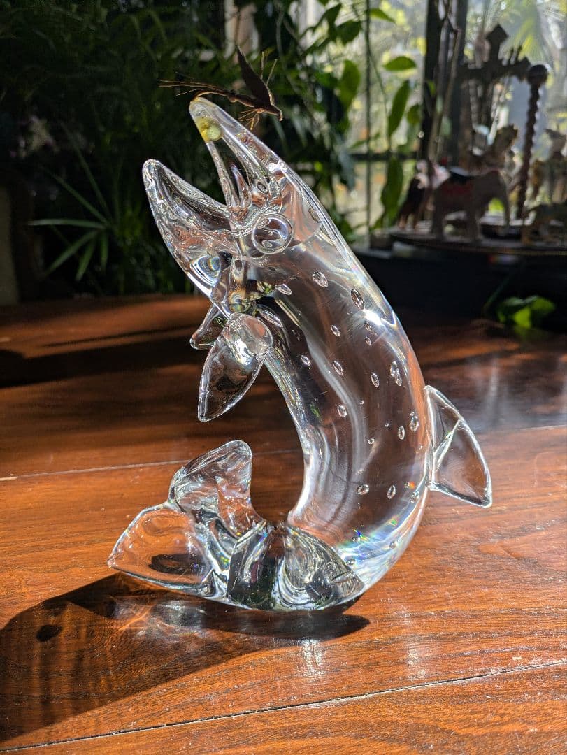 廃盤 STEUABEN Trout & Fly　希少 クリスタル 金　　訳あり