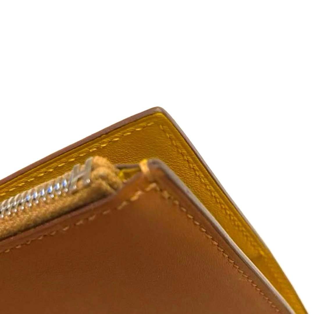 希少 美品 エルメス ノートカバー EAジップ PM ヴェルソ バイカラー 手帳