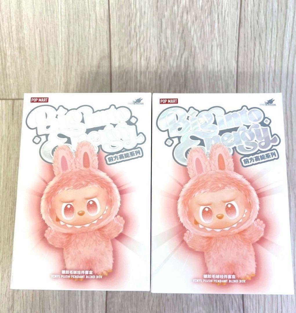 【正規品・未開封】ラブブ　Labubu Big into Energy 2ピース
