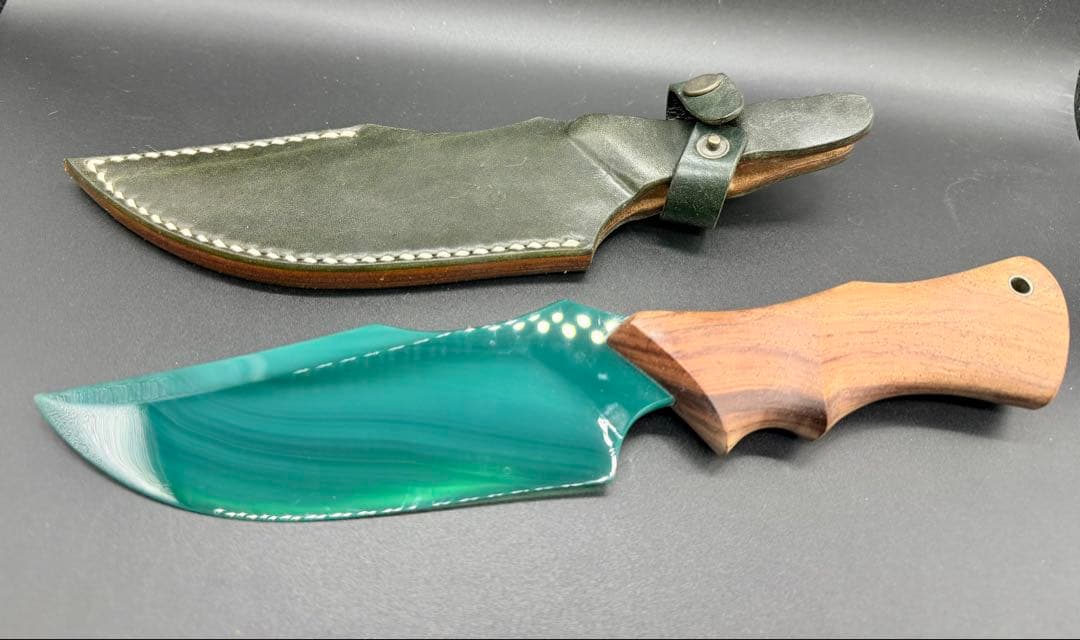 [一点物] 精霊石の御守り刀　北林竹二 氏作 ストーンナイフ