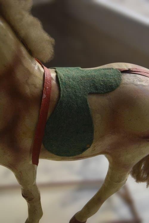 フランスアンティーク馬のオブジェ　西洋民藝　ジャンク品