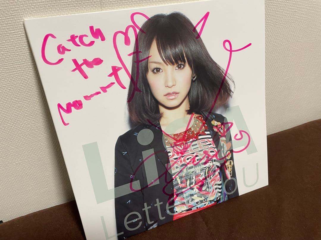 LiSA 直筆サイン入り レコード Letters to U