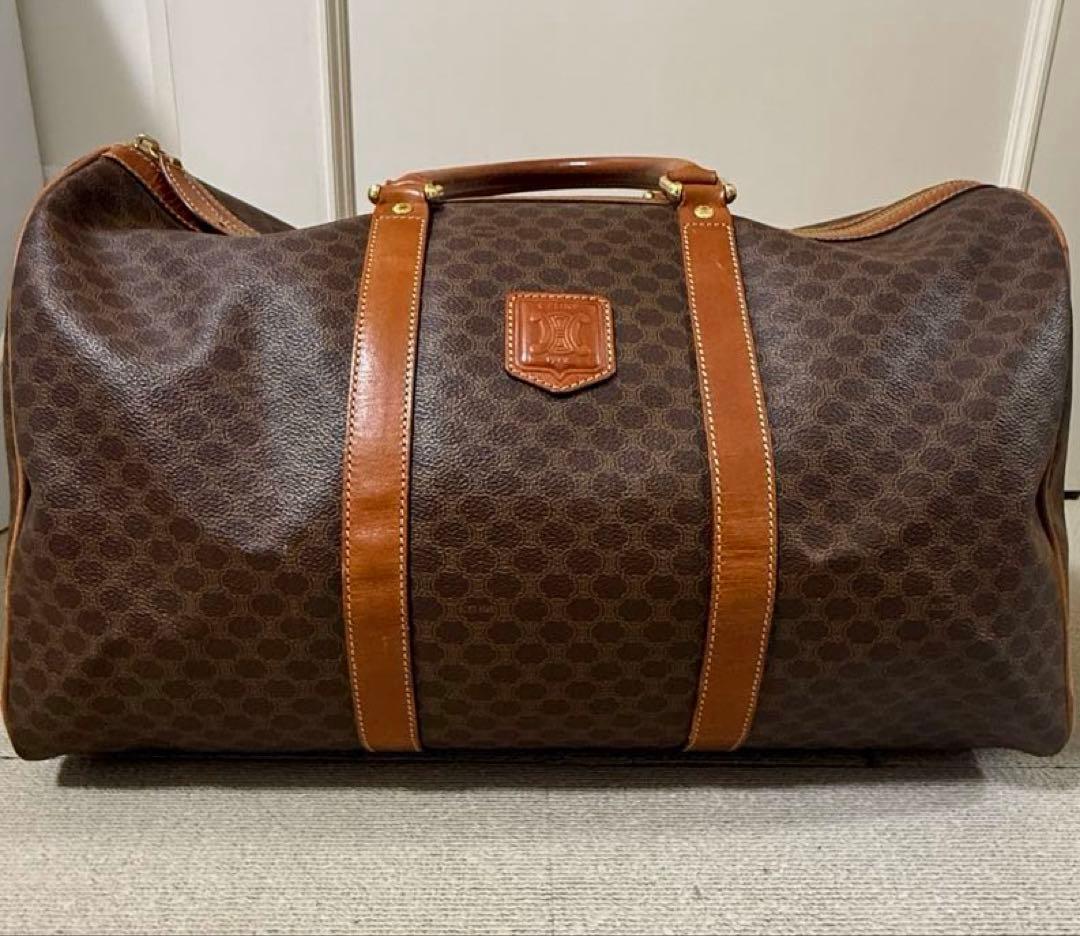 オールドセリーヌ　ボストンバッグ　CELINE マカダム