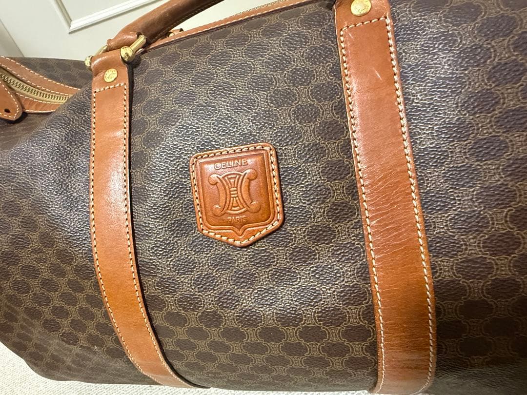 オールドセリーヌ　ボストンバッグ　CELINE マカダム