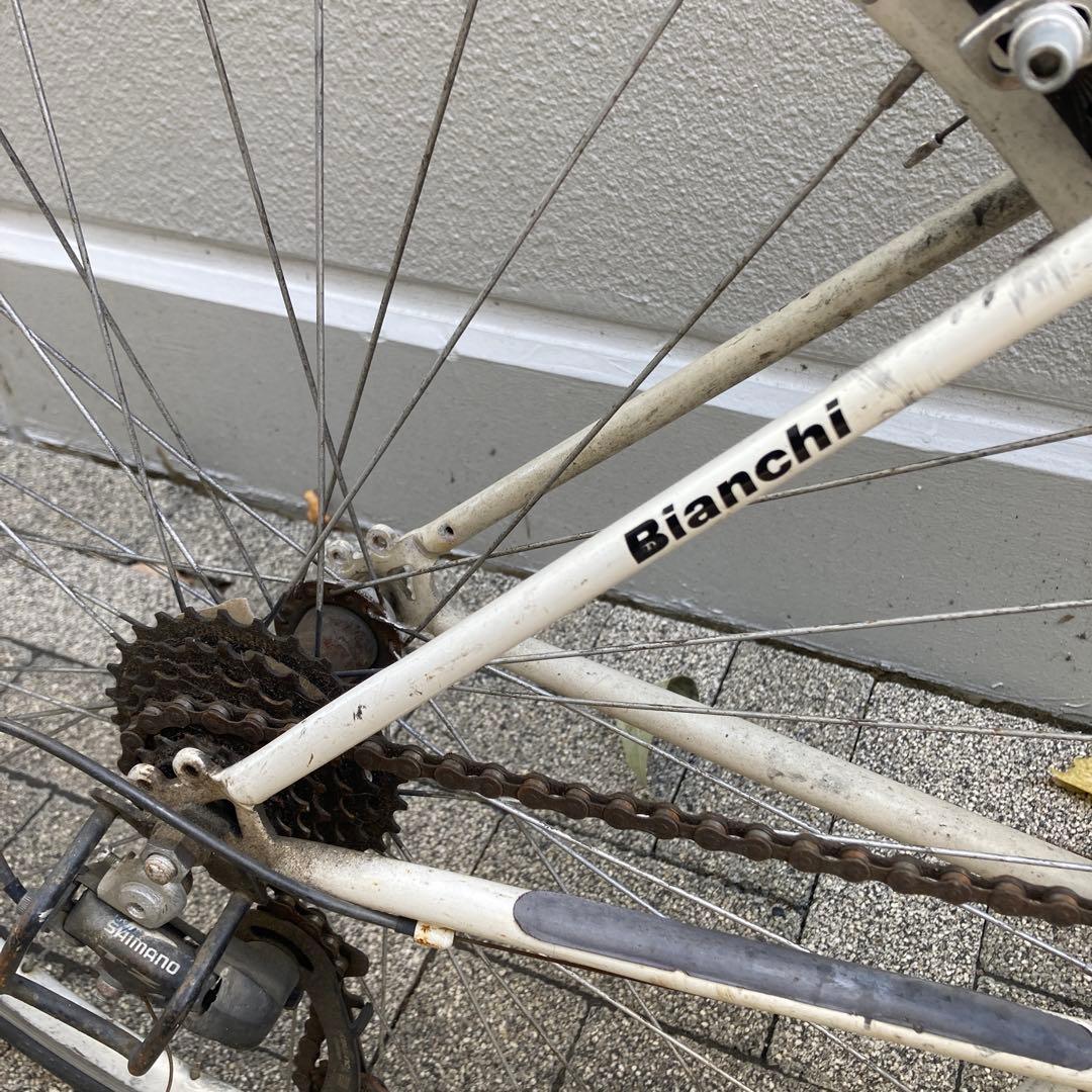 chi　引き取り限定　福岡　 クロスバイク ホワイト　700CC