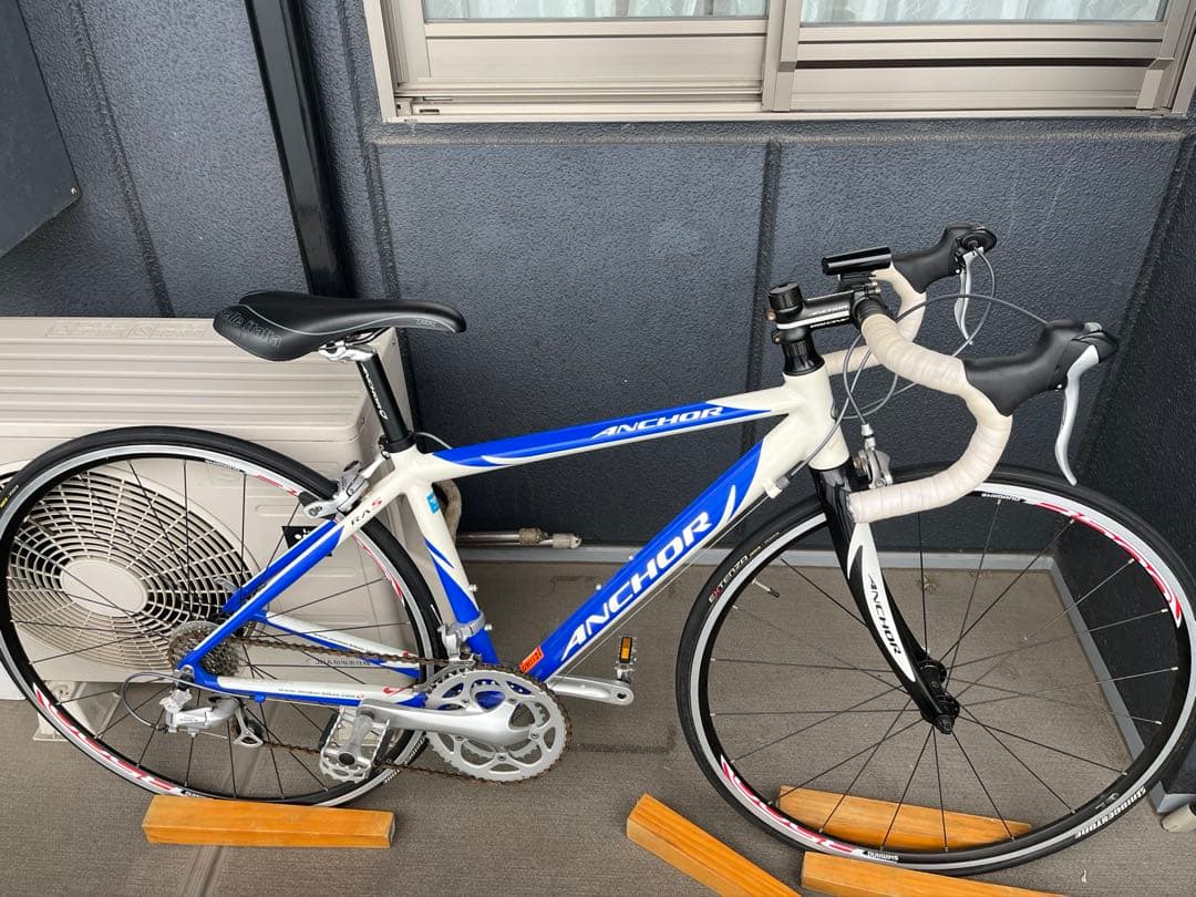 ANCHOR ロードバイク　青白RA5