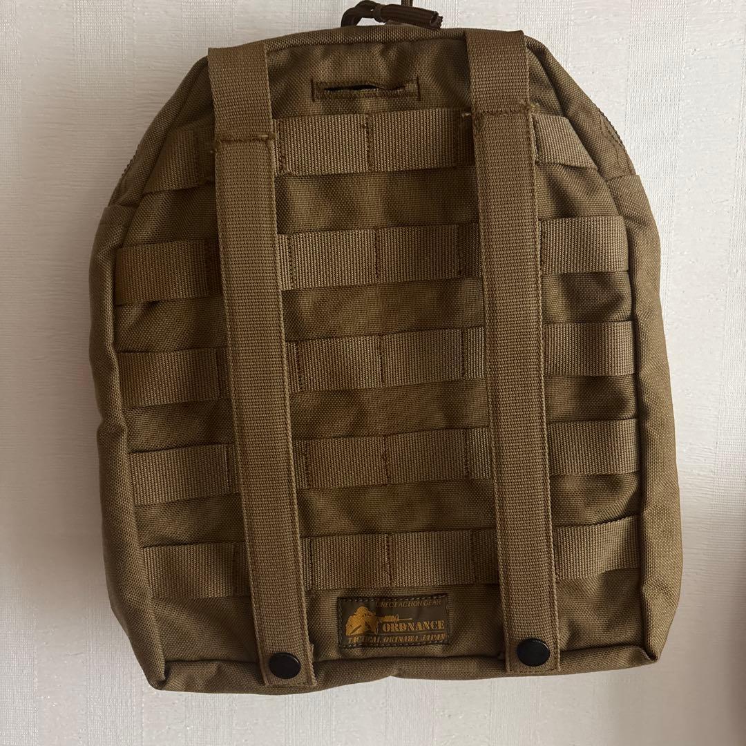 米軍 沖縄 ORDNANCE ハイドレーションポーチ 海兵隊 コヨーテブラウン