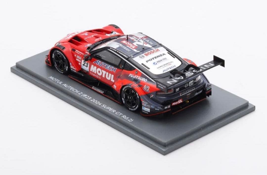 ミニカー MOTUL AUTECH Z#23 2024SUPER GT Rd.2 FUJI