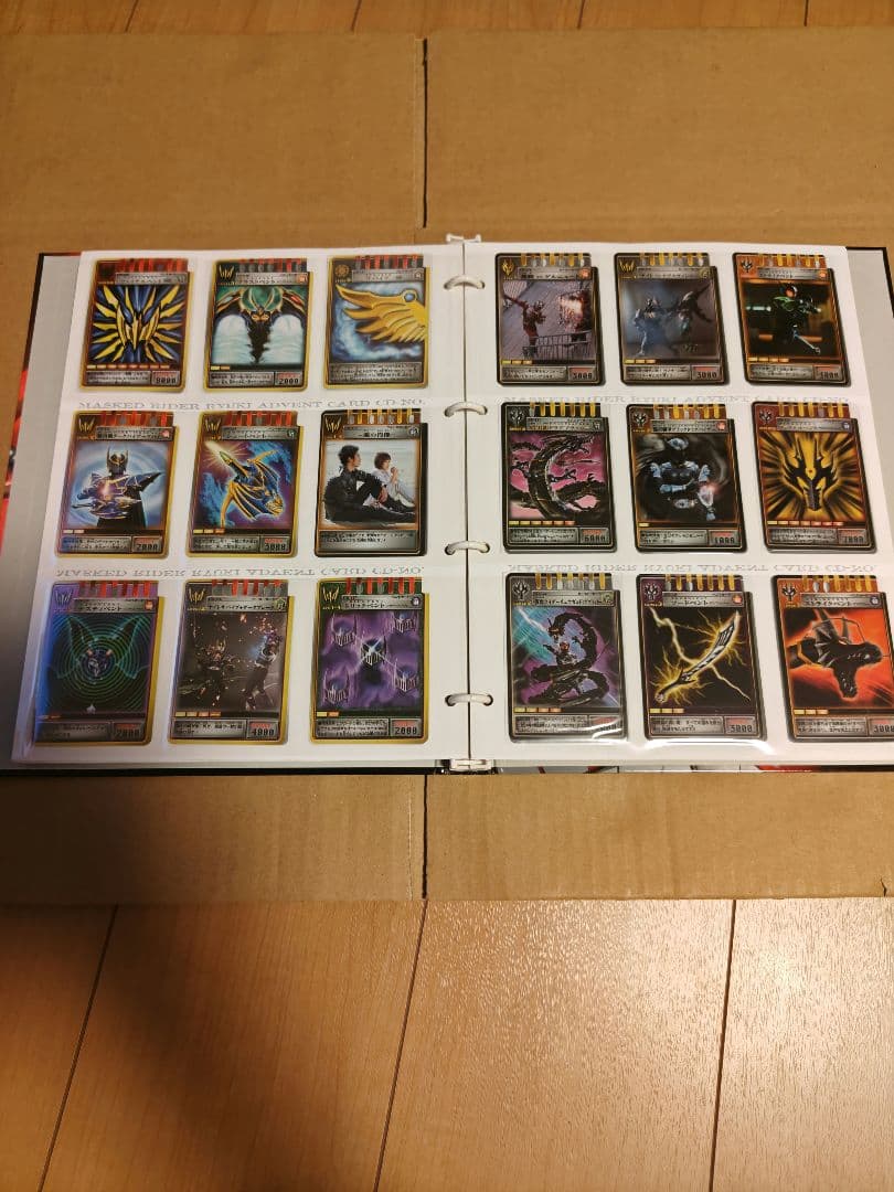 仮面ライダー龍騎 コンプリート カード ファイル アドベントカード　２２６枚