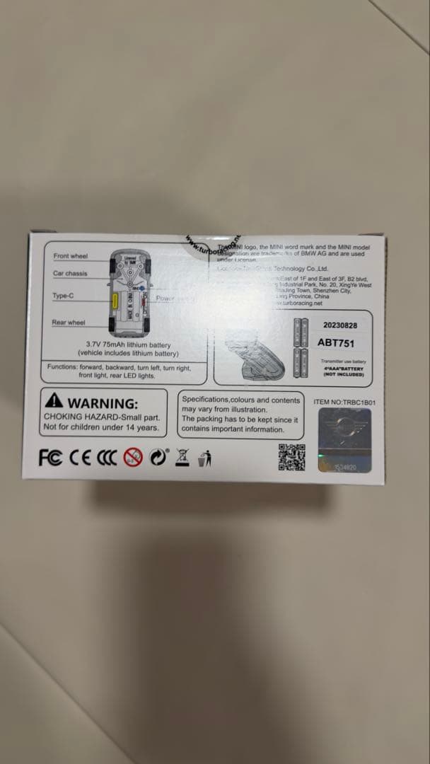 MINI COOPER 1:76 ラジコンカー RTR