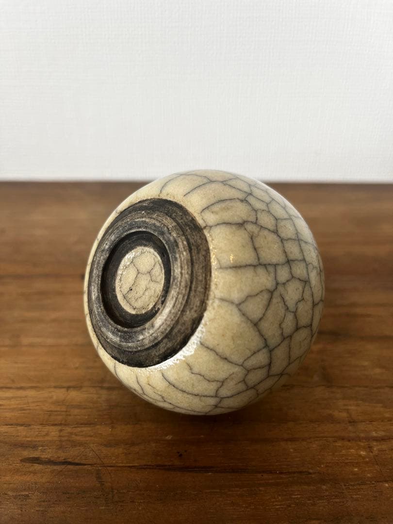 明時代　哥釉水盂