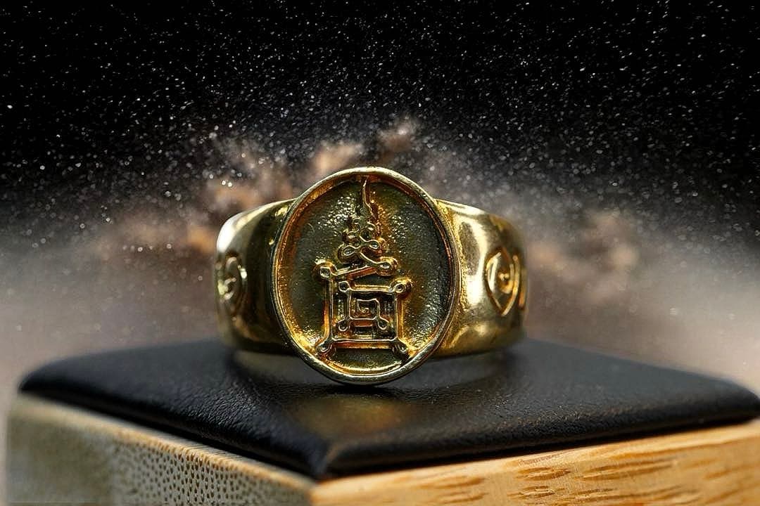 富と幸運と魔除け　LPクアイ師の特別な指輪　プラクルアン　16号　指輪　リング