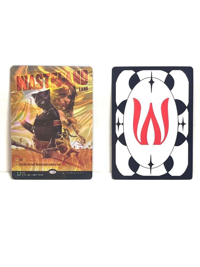 mtg 不毛の大地/Wasteland ハローfoil