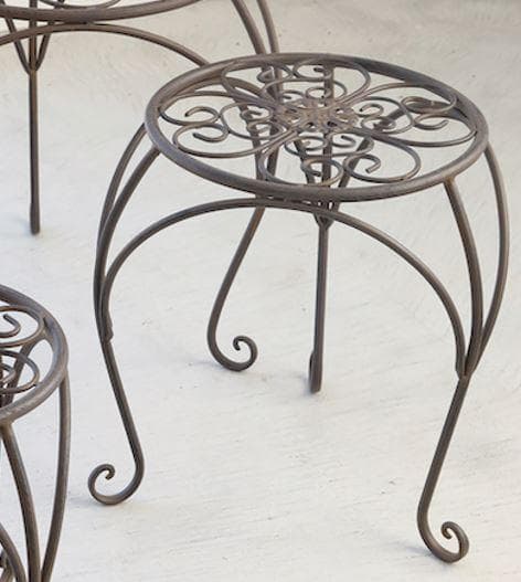 ラスティ フラワースタンド 3点セット コベントガーデン アイアン XZ-25