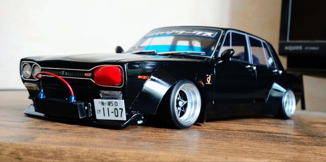 1/18ハコスカ４枚ワークス仕様１点物