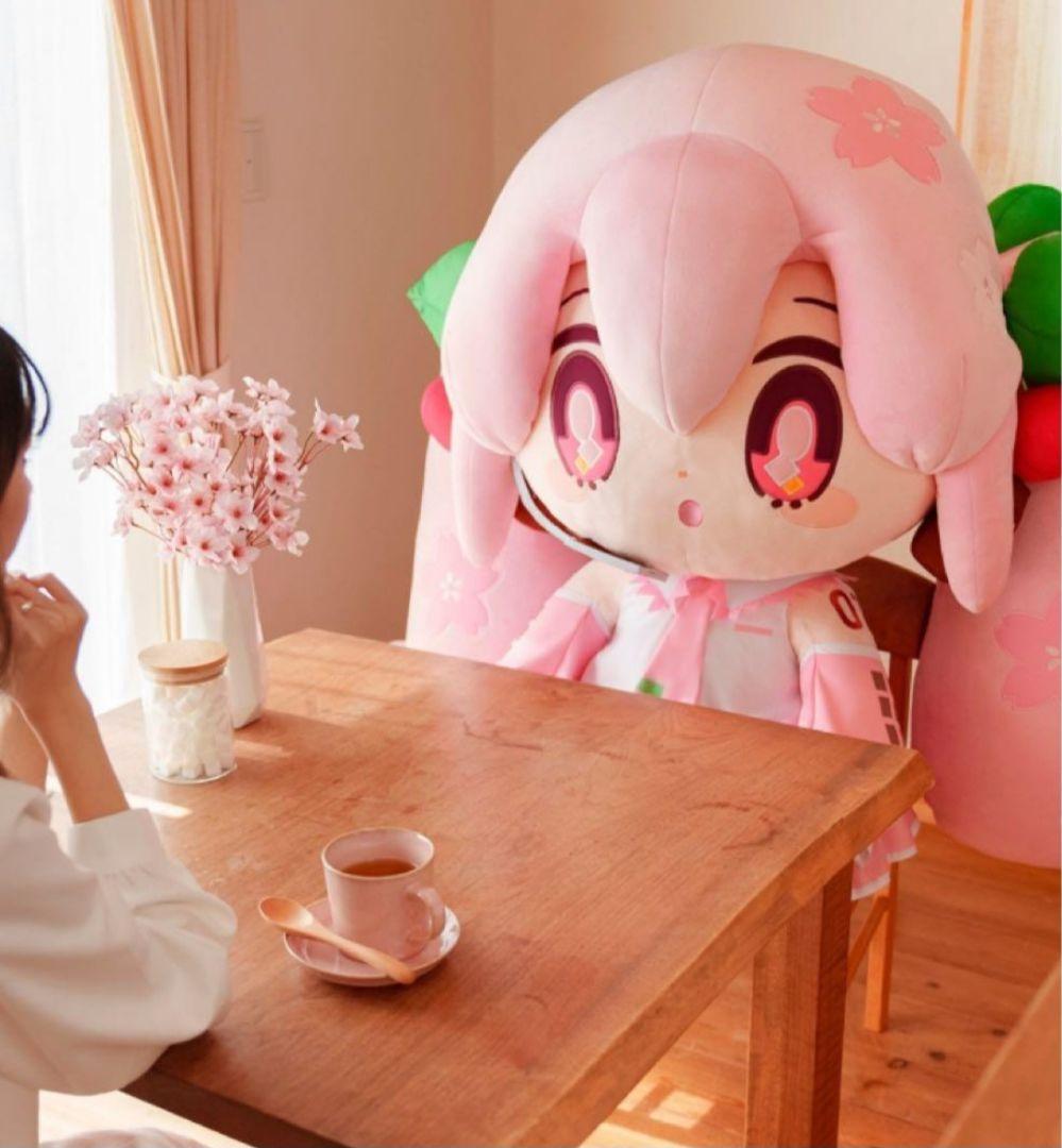 タイトー どきゅーと 桜ミク 超特大ぬいぐるみ
