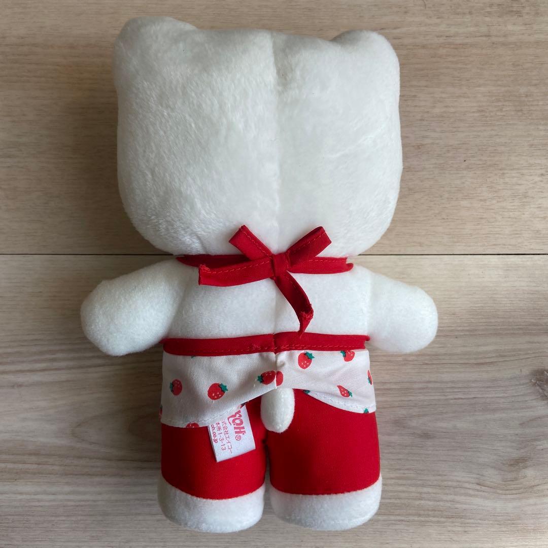 サンリオ　ハローキティ いちご　ぬいぐるみ非売品　　希少レア　平成レトロフルーツ