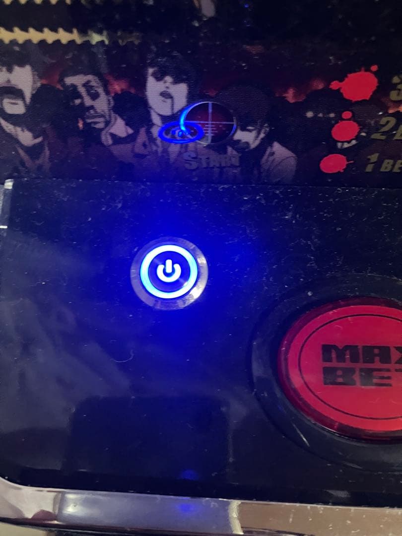 【要説明】学園黙示録パチスロ実機•イヤホン使用クイック電源付き