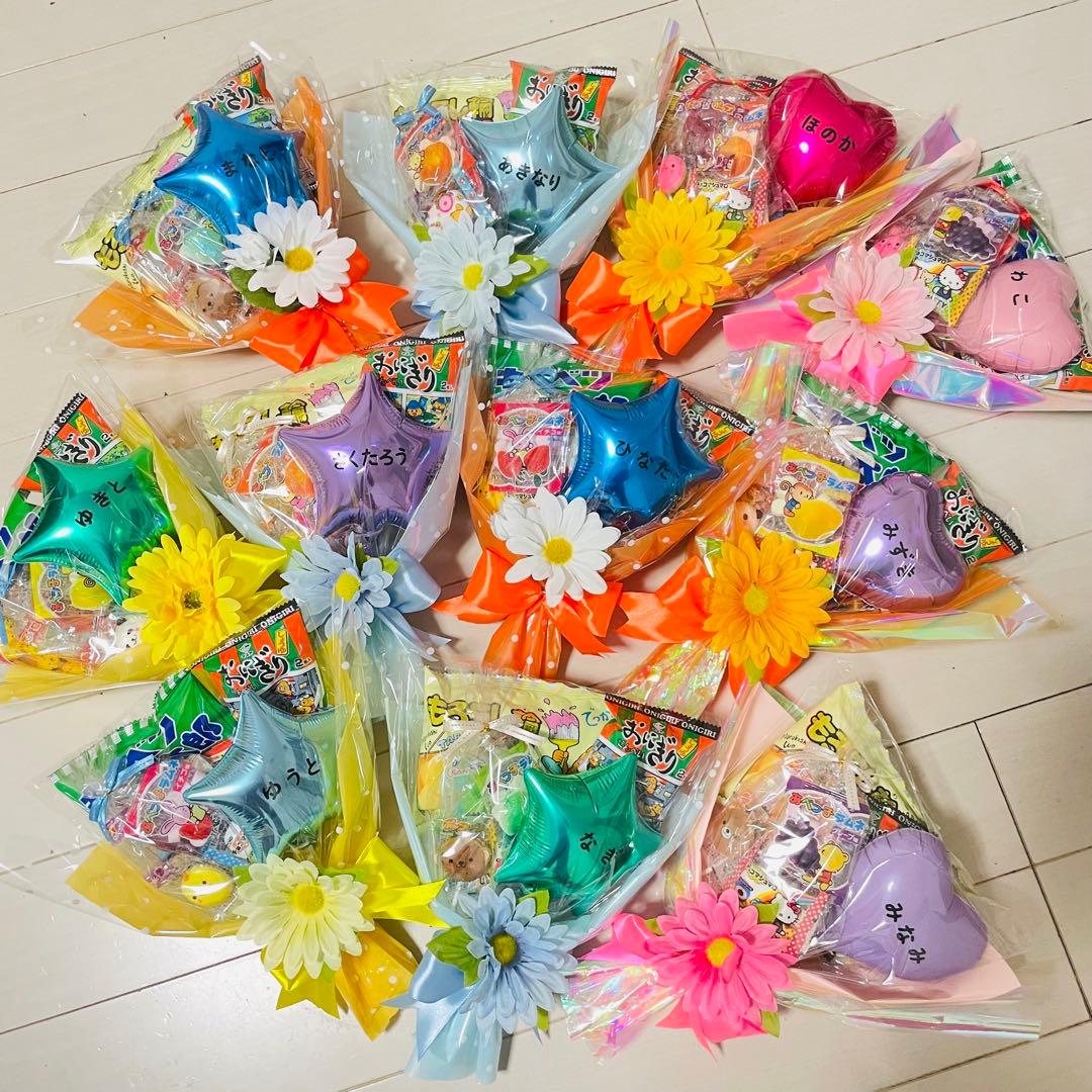 卒業　卒団　バルーンブーケ　サプライズ