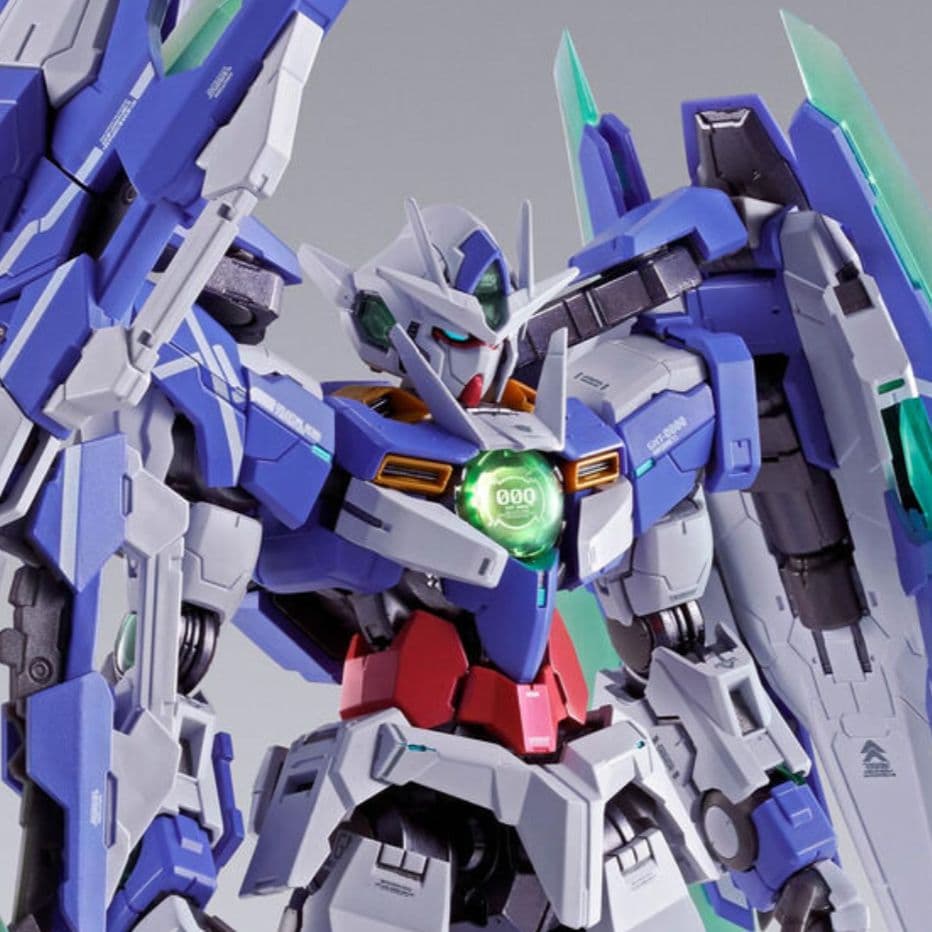 オプションパーツ2個付 L BUILD ダブルオークアンタ フルセイバー