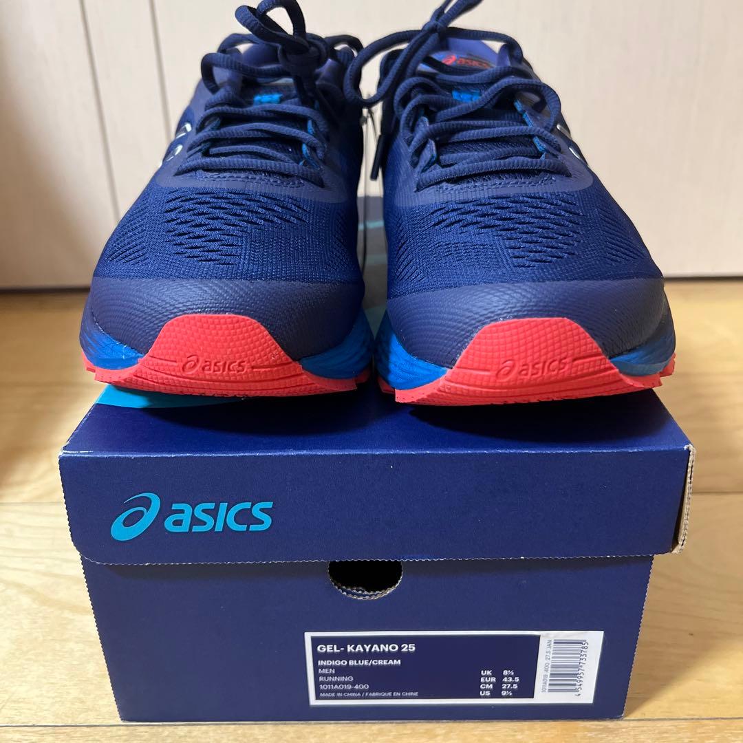 ASICS GEL-KAYANO 25 ランニングシューズ 27.5cm