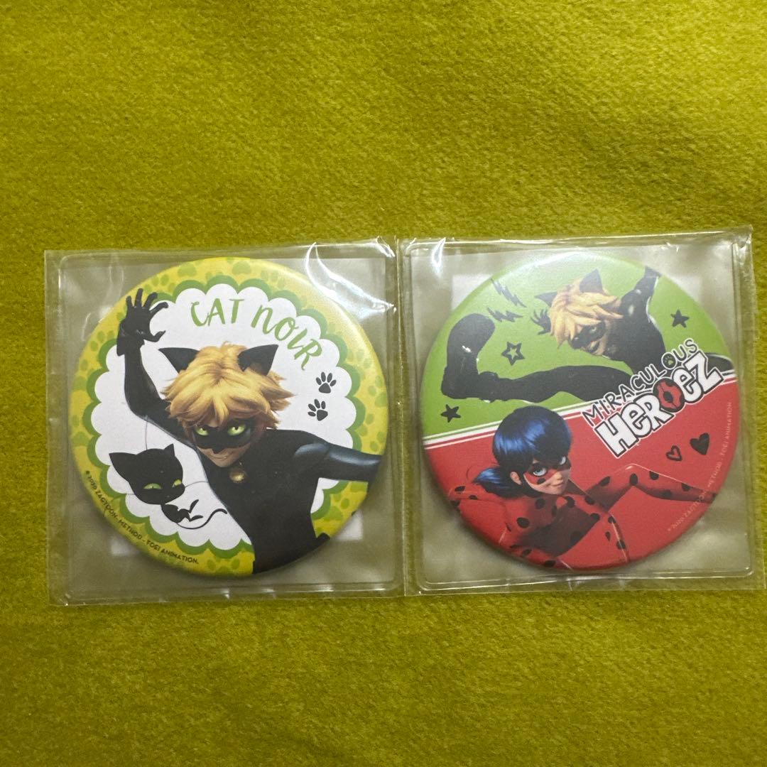 ミラキュラス レディバグ&シャノワール 楽天コレクション 缶ミラー シャノワール