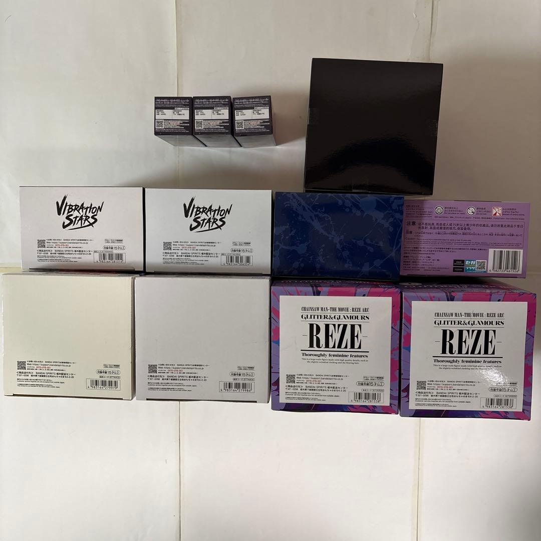 チェンソーマン　フィギュアセット　レゼ　ボム　ポチタ