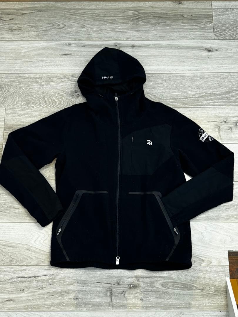 PEARLY GATES パーリーゲイツ フリースパーカー ブラック