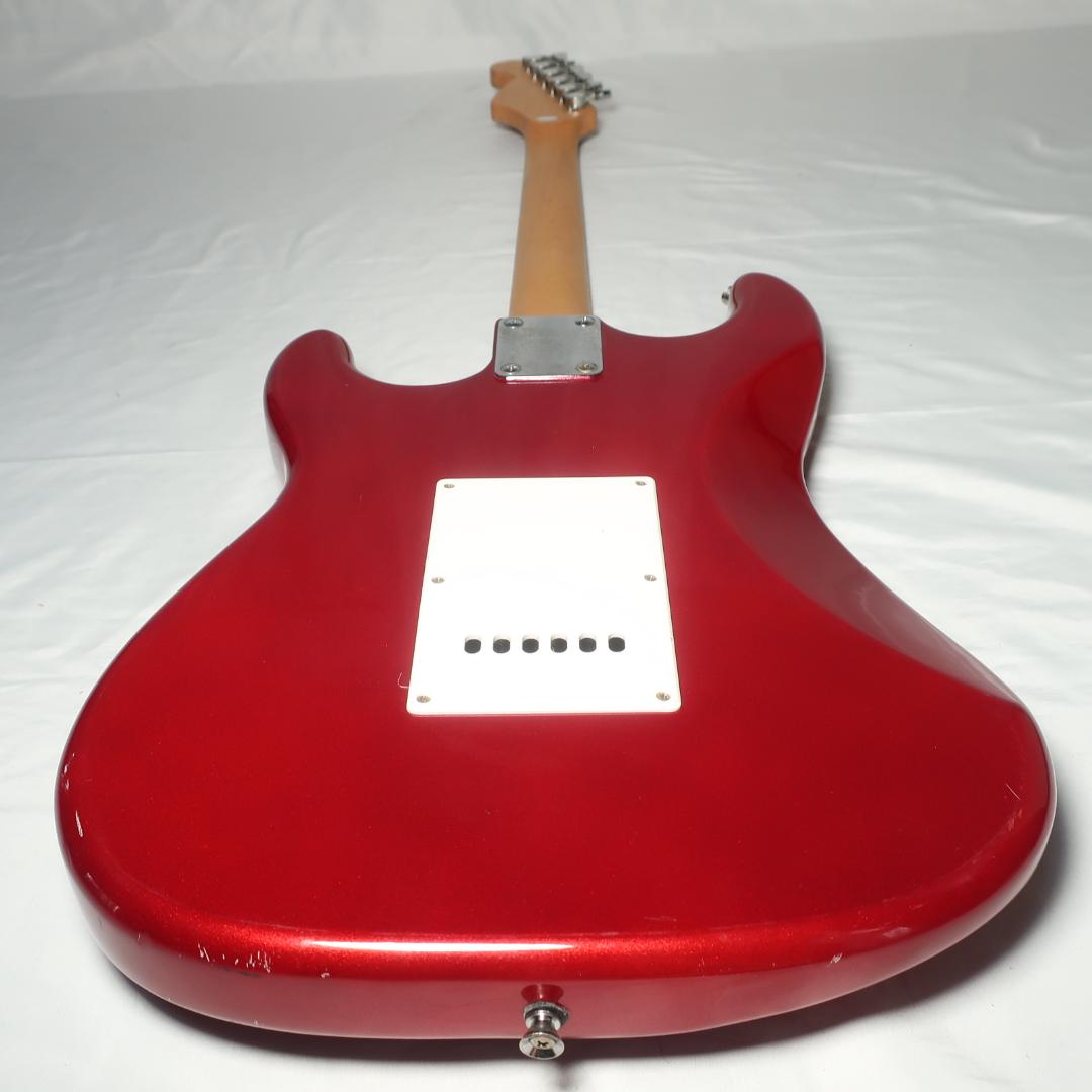 美品 Photogenic エレキギター ケース付 ストラトタイプ レッド