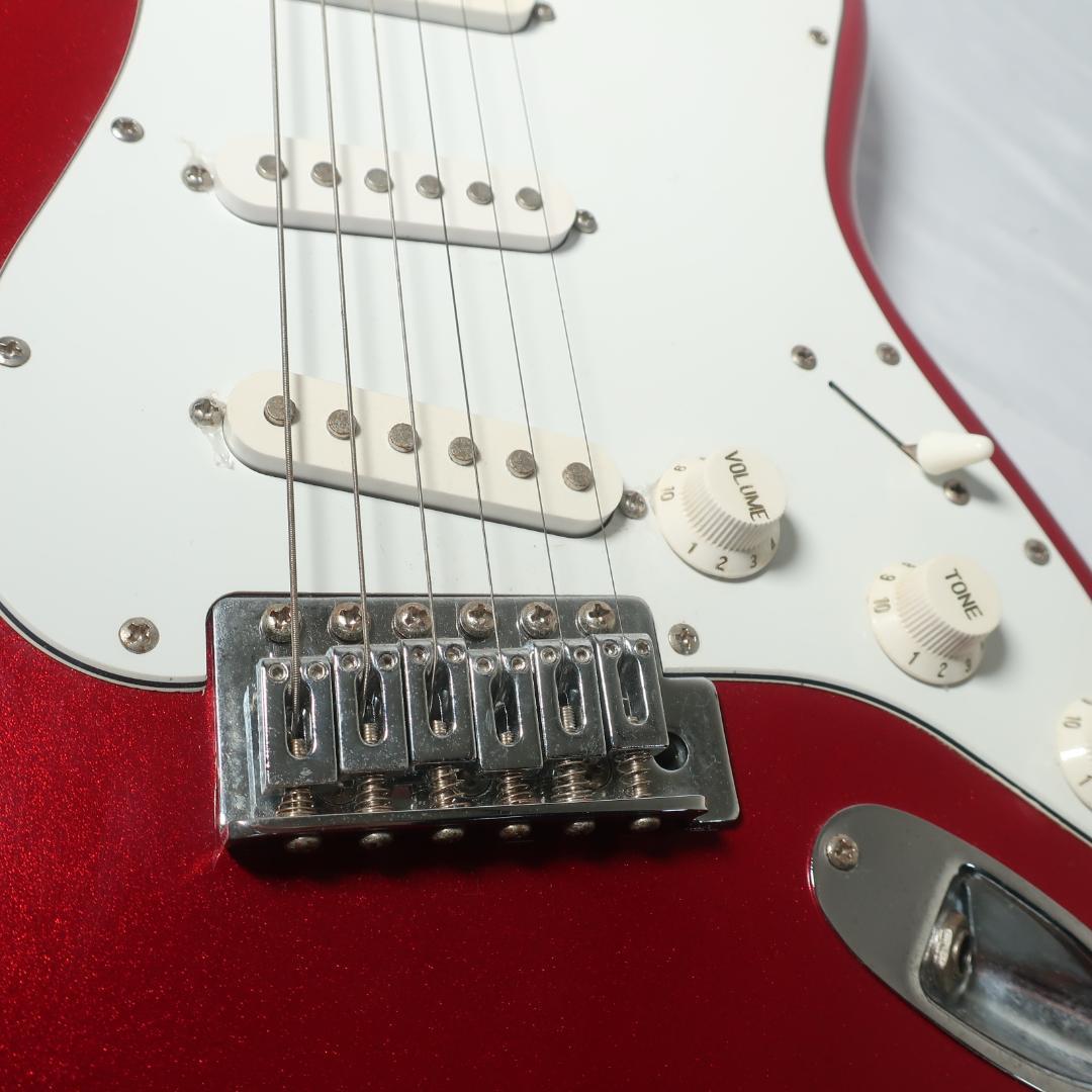 美品 Photogenic エレキギター ケース付 ストラトタイプ レッド