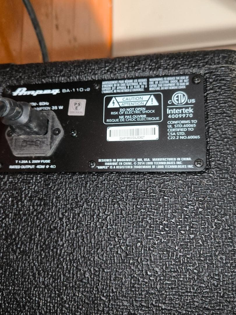 AMPEG　BA-110 V2