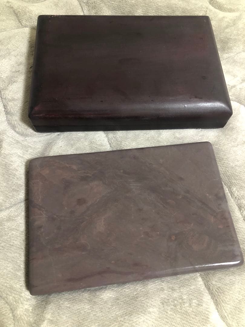 硯 天降鴻福硯 エン脂 金暈書道具硯　すずり 端溪硯 水岩 文房四寶 端渓硯