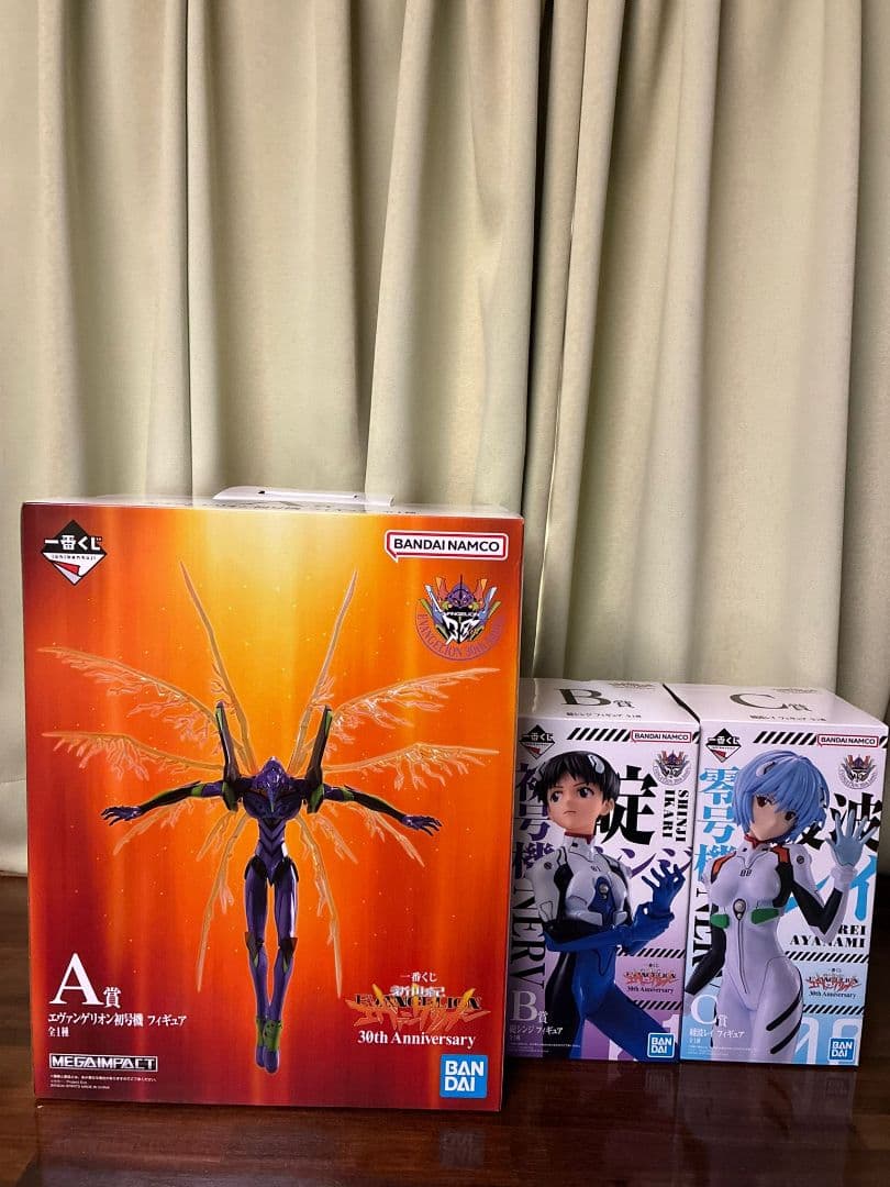 一番くじ 新世紀エヴァンゲリオン A,B,E,F,G賞