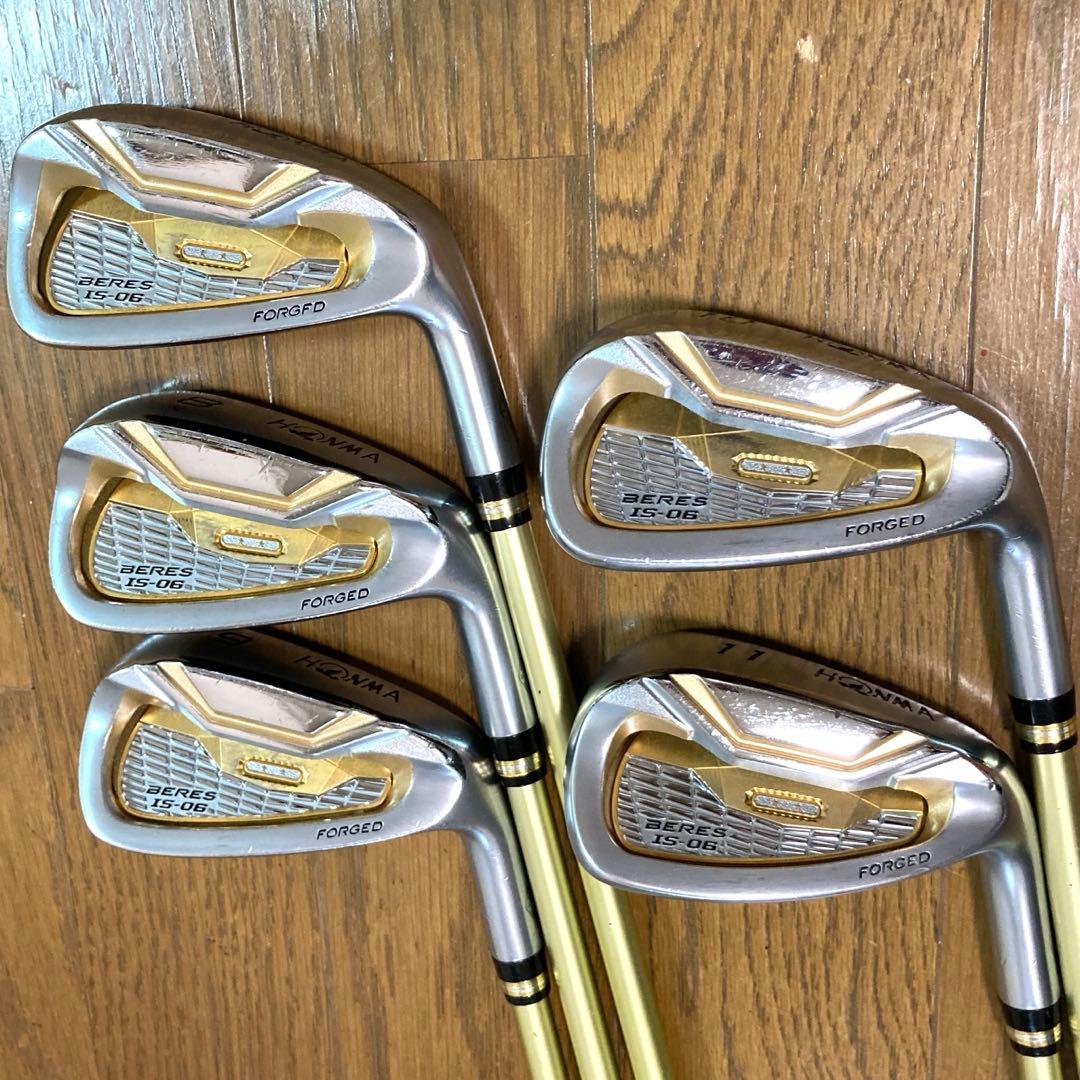 ホンマ BERES ベレス IS-06 星2 ⭐︎⭐︎ アイアン 5本セット